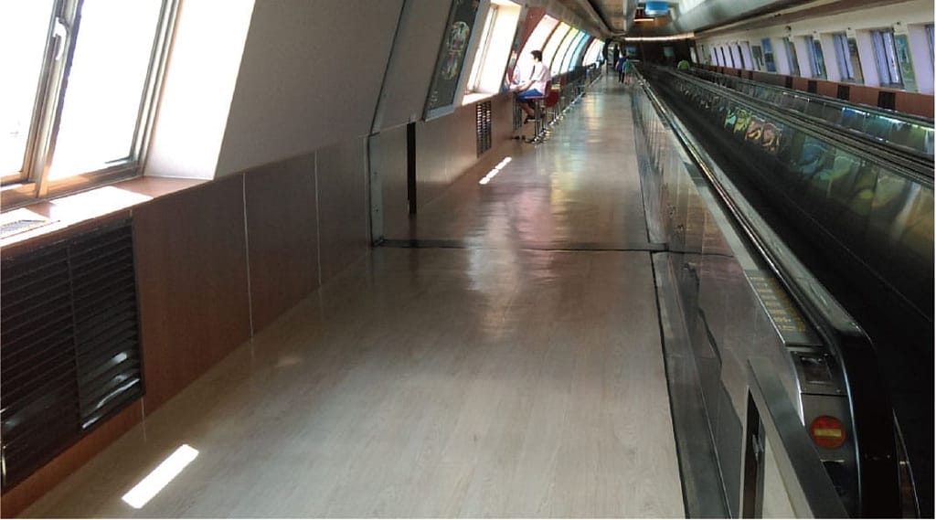 Airport Office vinyl flooring